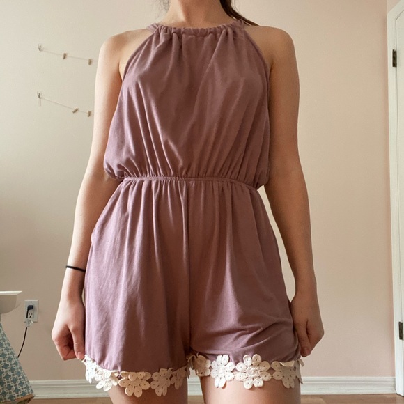 Mauve Romper - Picture 2 of 2